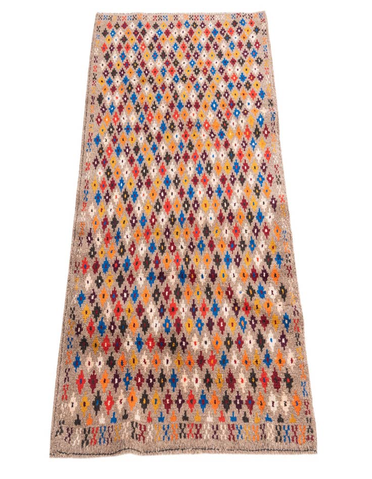 Detail image of  3' x 4' 3  Hand Knotted Balouch Wool Rug