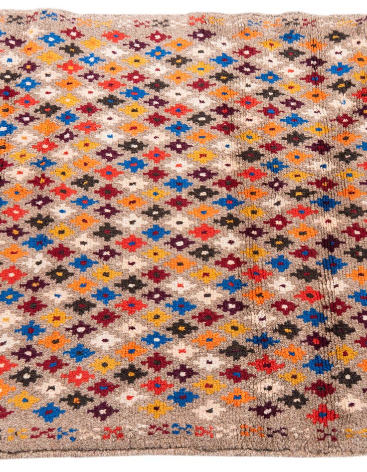 Detail image of  3' x 4' 3  Hand Knotted Balouch Wool Rug