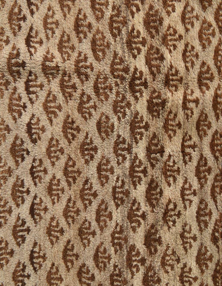 Detail image of  5' x 7' 7  Hand Knotted Balouch Wool Rug