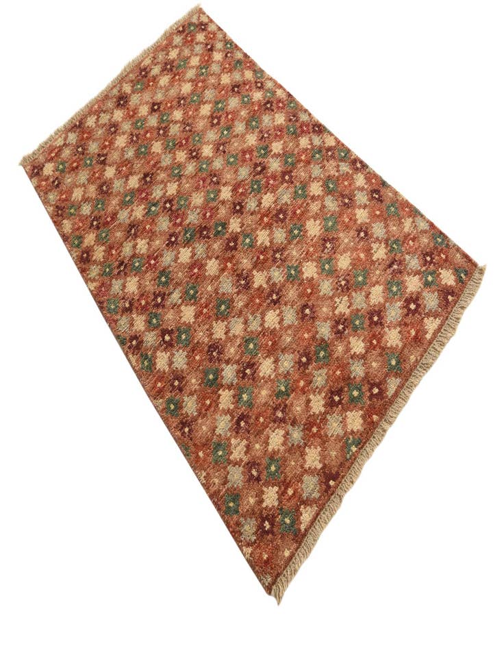 Detail image of  3' 1 x 5'  Hand Knotted Balouch Wool Rug