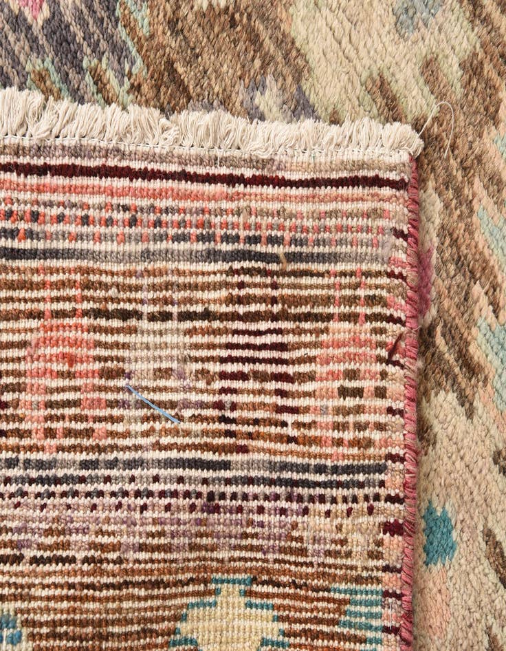 Detail image of  4' x 6'  Hand Knotted Balouch Wool Rug