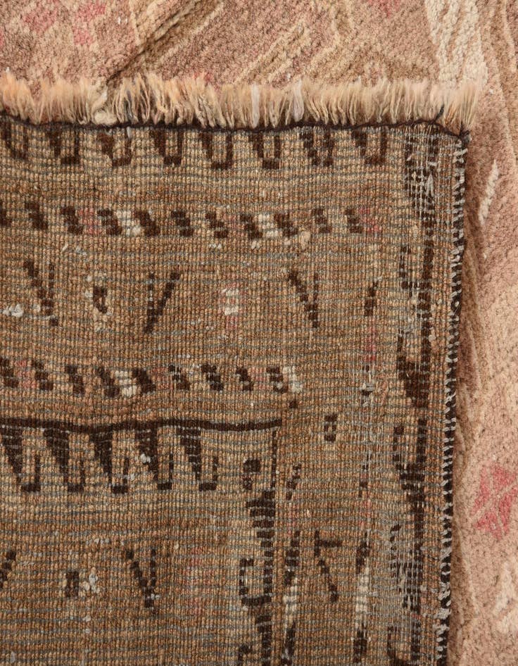 Detail image of  3' 10 x 5' 3  Hand Knotted Balouch Persian Wool Rug