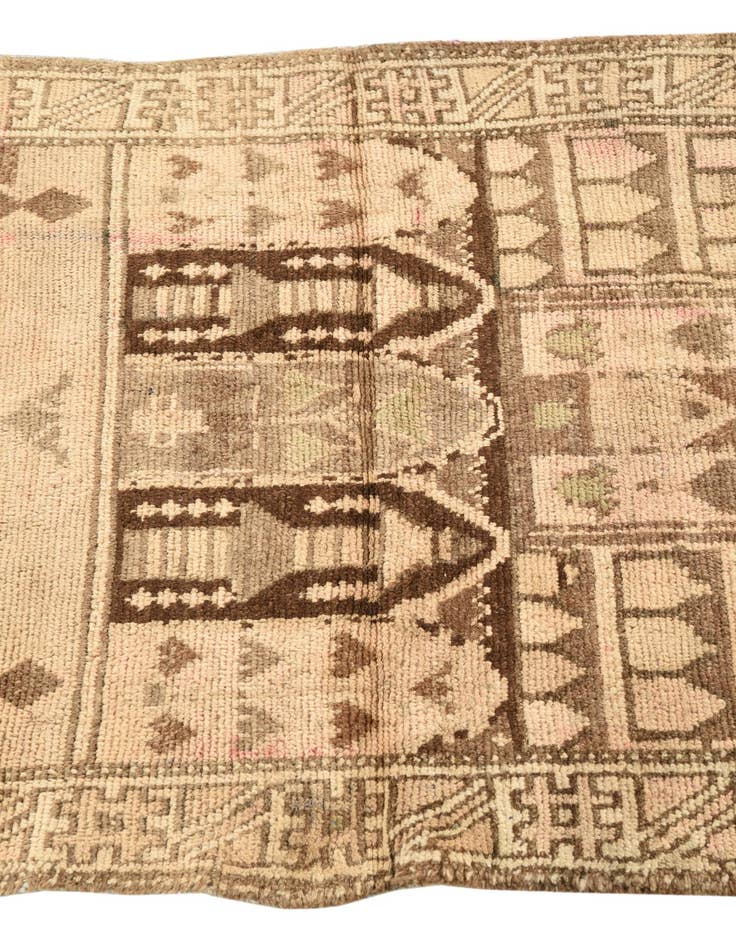 Detail image of  2' 10 x 4' 8  Hand Knotted Balouch Persian Wool Rug