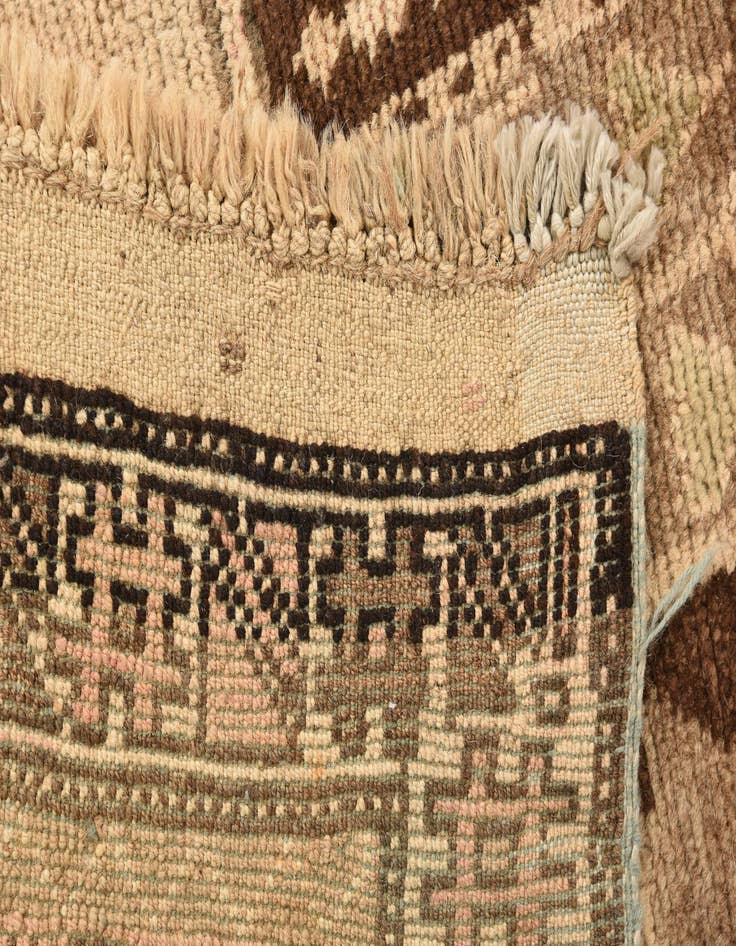 Detail image of  2' 10 x 4' 8  Hand Knotted Balouch Persian Wool Rug