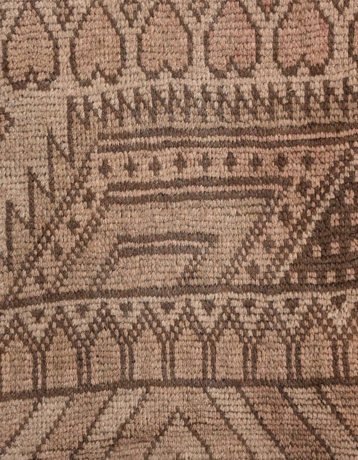 Detail image of  3' 2 x 4' 10  Hand Knotted Balouch Persian Wool Rug