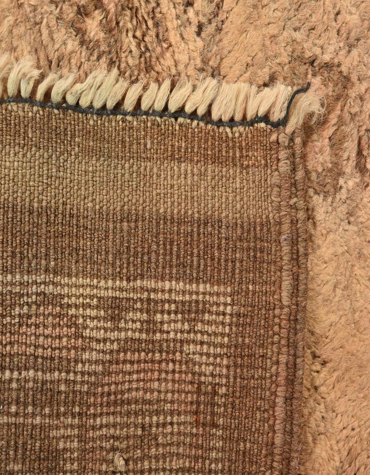 Detail image of  5' x 7' 5  Hand Knotted Balouch Persian Wool Rug