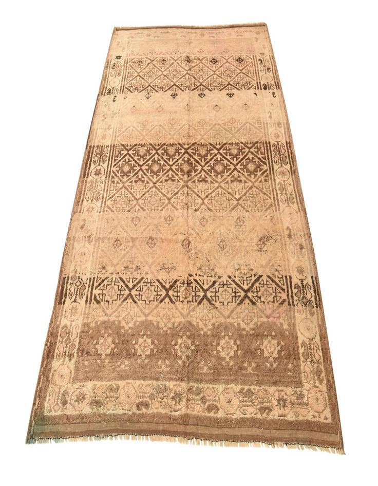 Detail image of  5' x 7' 5  Hand Knotted Balouch Persian Wool Rug