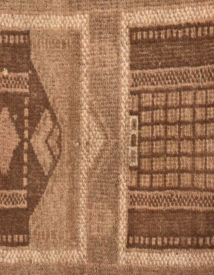 Detail image of  3' 2 x 4' 5  Hand Knotted Balouch Persian Wool Rug