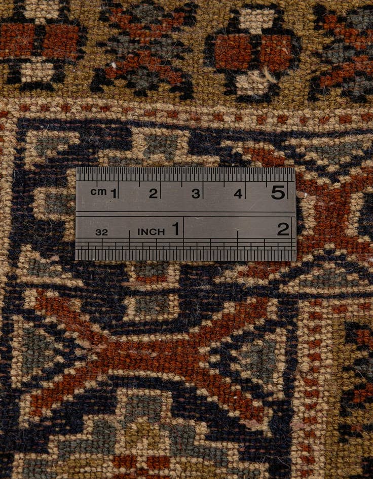 Detail image of  2' 8 x 4' 3  Hand Knotted Bokhara Oriental Wool Rug