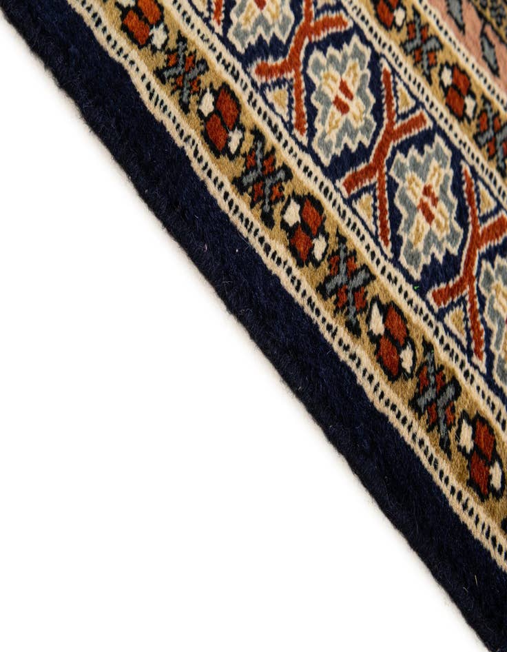 Detail image of  2' 7 x 4' 1  Hand Knotted Bokhara Oriental Wool Rug