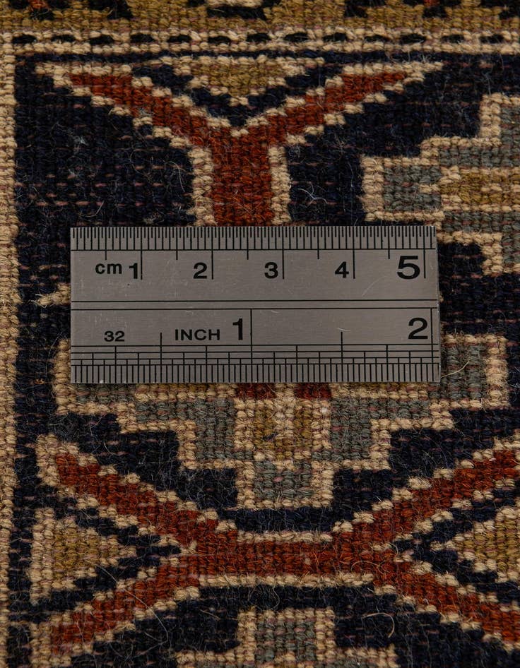 Detail image of  2' 7 x 4' 1  Hand Knotted Bokhara Oriental Wool Rug