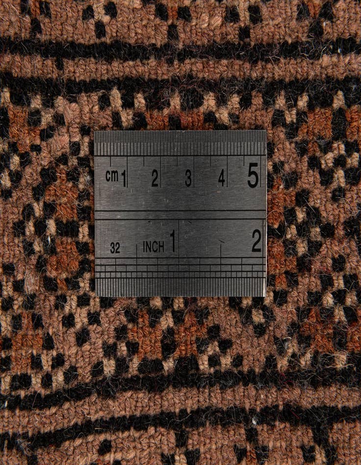 Detail image of  2' 1 x 3' 2  Hand Knotted Bokhara Oriental Wool Rug