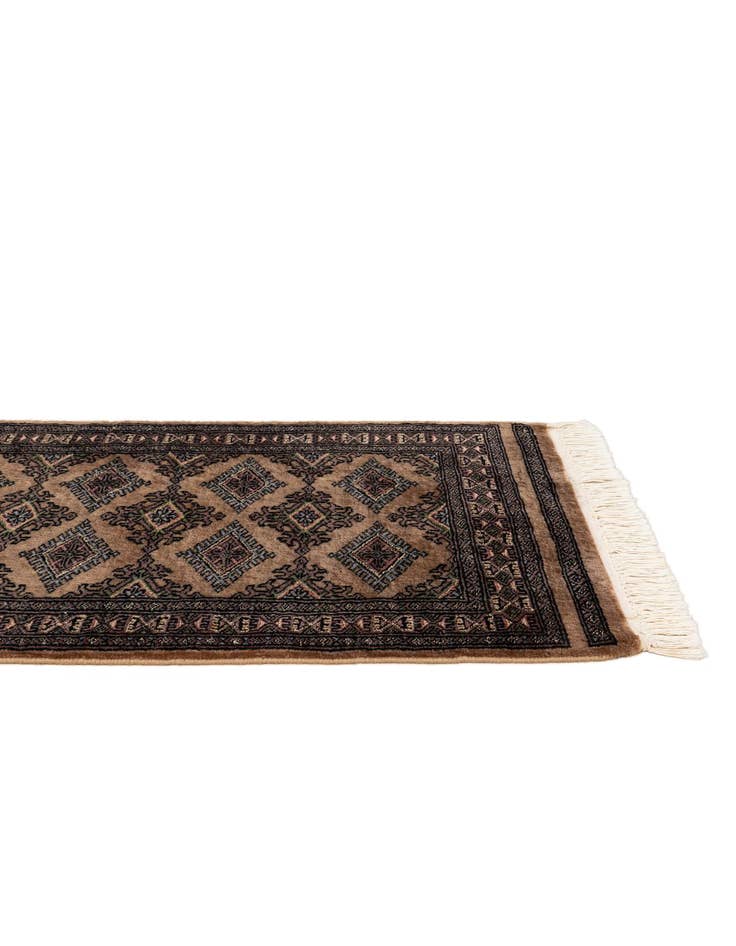 Detail image of  2' x 3' 5  Hand Knotted Bokhara Oriental Rug