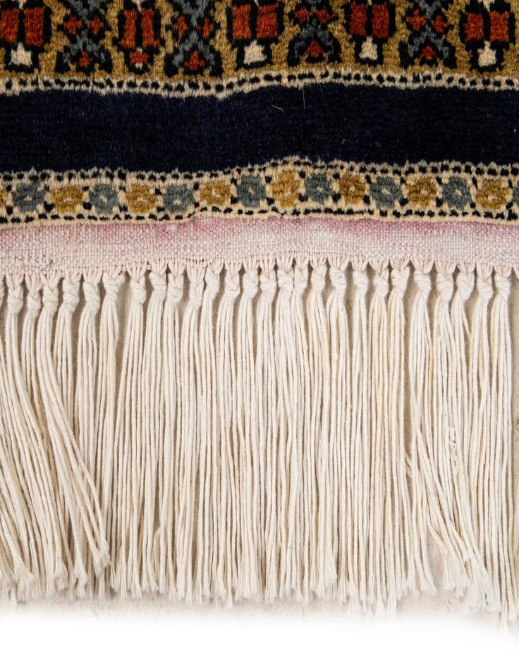 Detail image of  2' 9 x 4' 2  Hand Knotted Bokhara Oriental Wool Rug