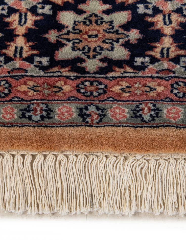 Detail image of  5' 3 x 8' 2  Hand Knotted Bokhara Oriental Wool Rug