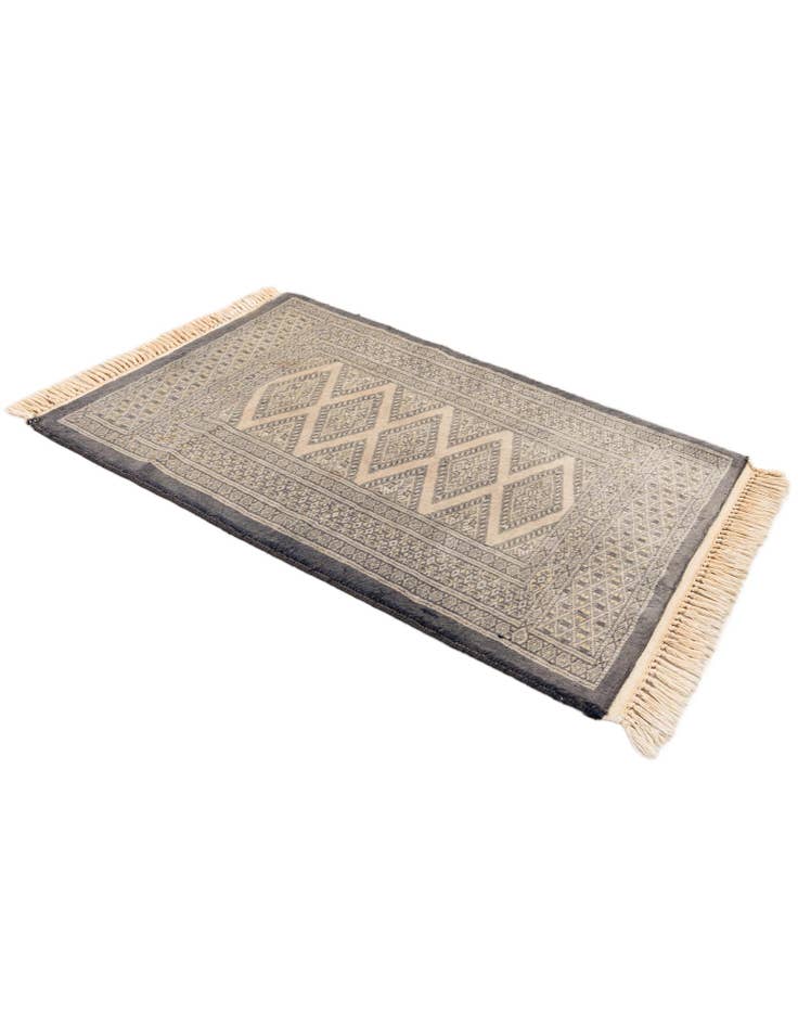 Detail image of  2' x 2' 11  Hand Knotted Bokhara Oriental Wool Rug