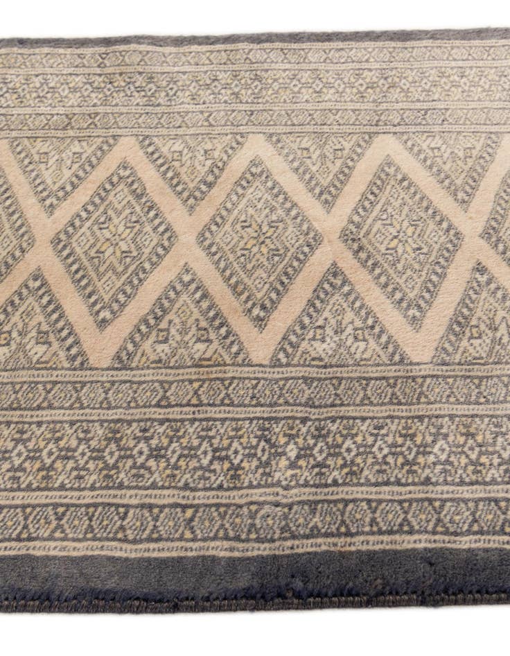 Detail image of  2' x 2' 11  Hand Knotted Bokhara Oriental Wool Rug