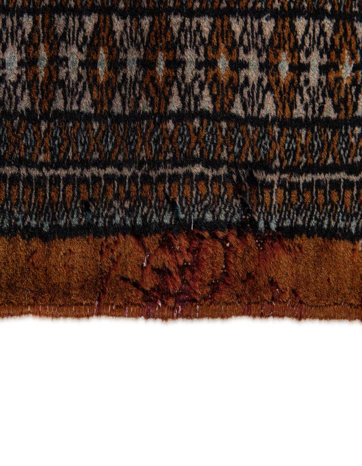 Detail image of  3' 9 x 5' 11  Hand Knotted Bokhara Oriental Wool Rug