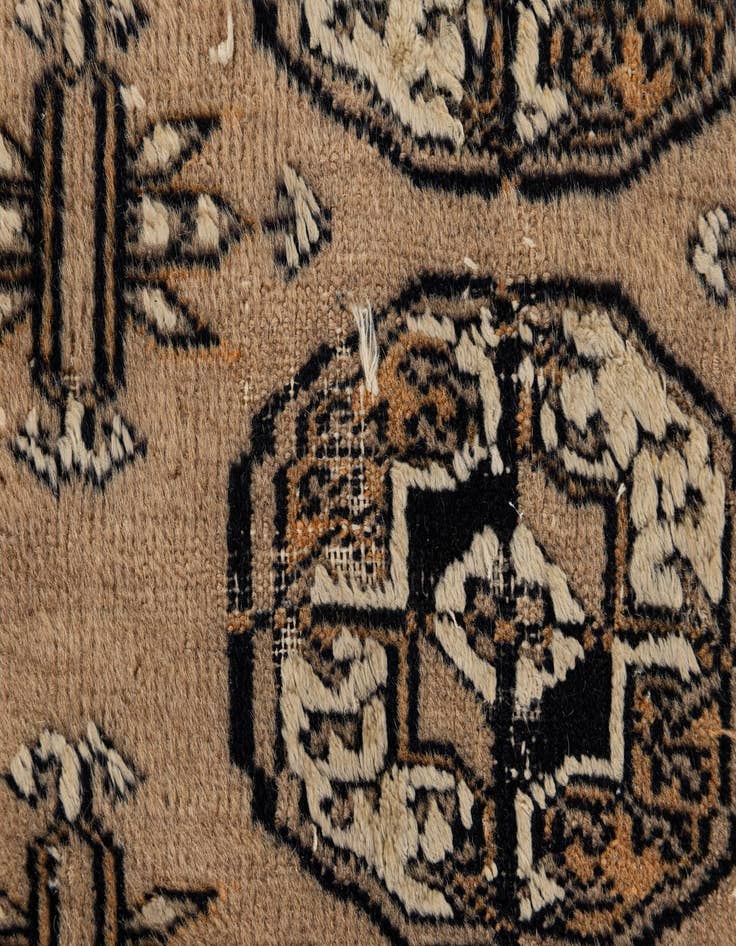 Detail image of  8' 3 x 11' 1  Hand Knotted Bokhara Oriental Rug