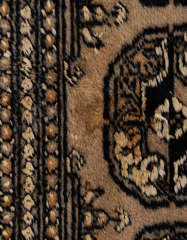 Detail image of  8' 3 x 11' 1  Hand Knotted Bokhara Oriental Rug