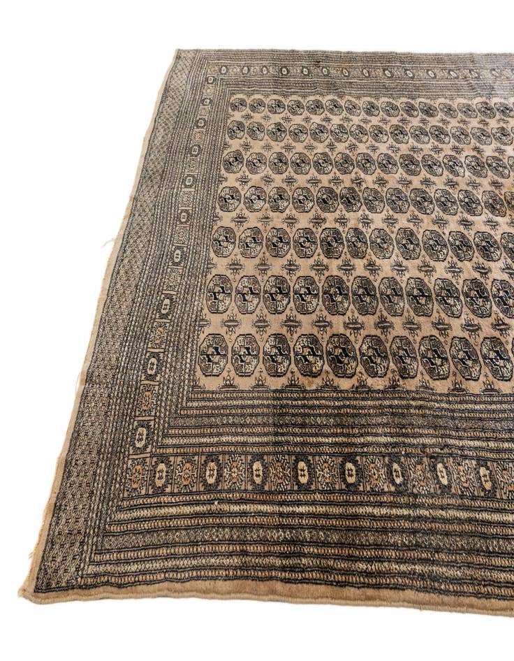 Detail image of  8' 3 x 11' 1  Hand Knotted Bokhara Oriental Rug