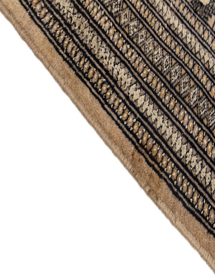 Detail image of  8' 3 x 11' 1  Hand Knotted Bokhara Oriental Rug