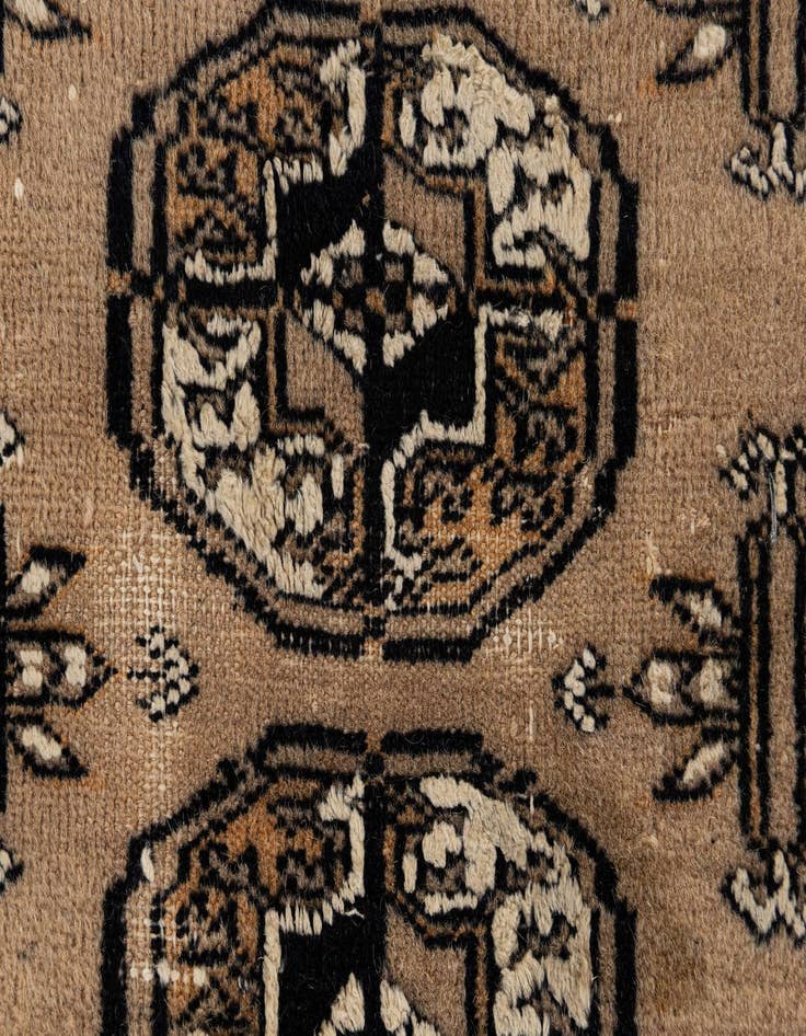 Detail image of  8' 3 x 11' 1  Hand Knotted Bokhara Oriental Rug