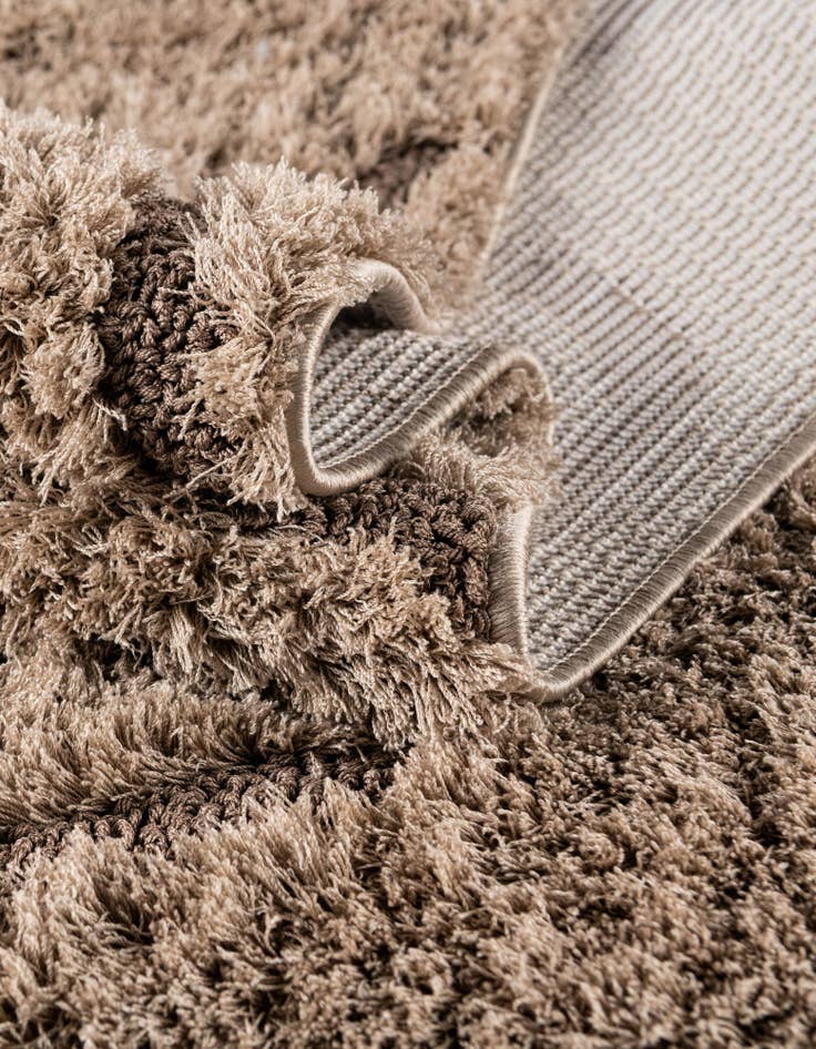 Detail image of  5' x 8' Botanical Shag Rug