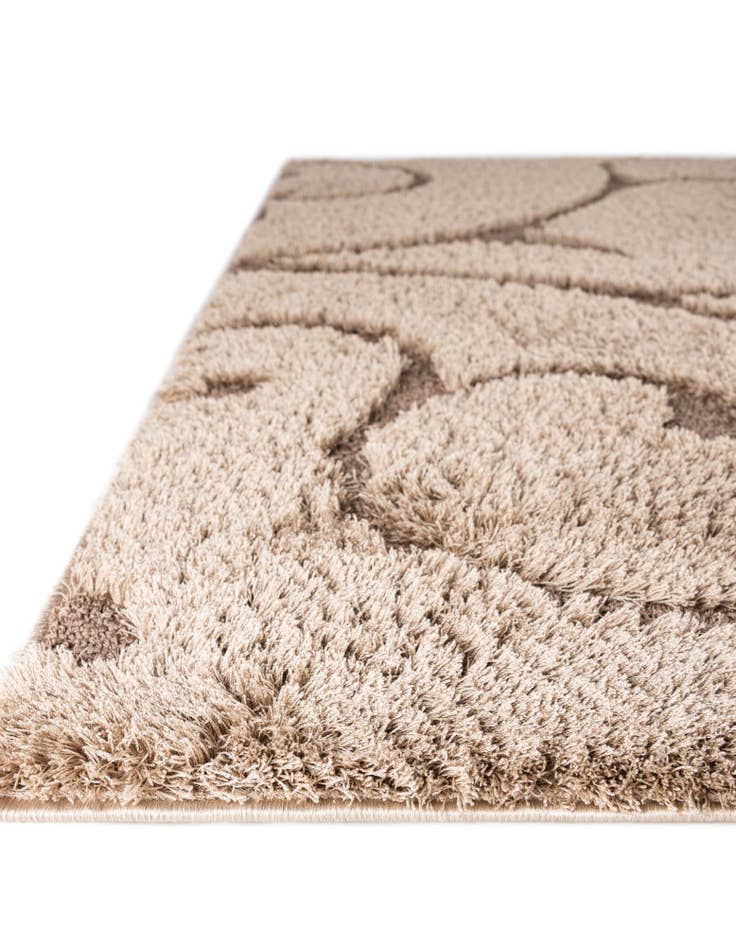 Detail image of  5' x 8' Botanical Shag Rug