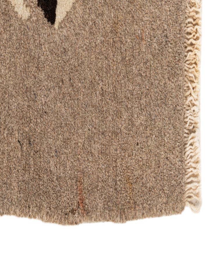 Detail image of  3' 1 x 5' 7  Hand Knotted Carved Pekin Oriental Wool Rug