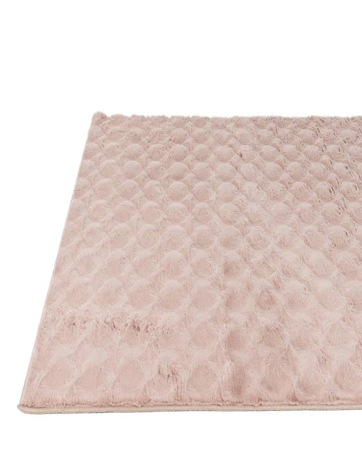 Detail image of  5' 1 x 6' 11 Carved Solid Rabbit Rug