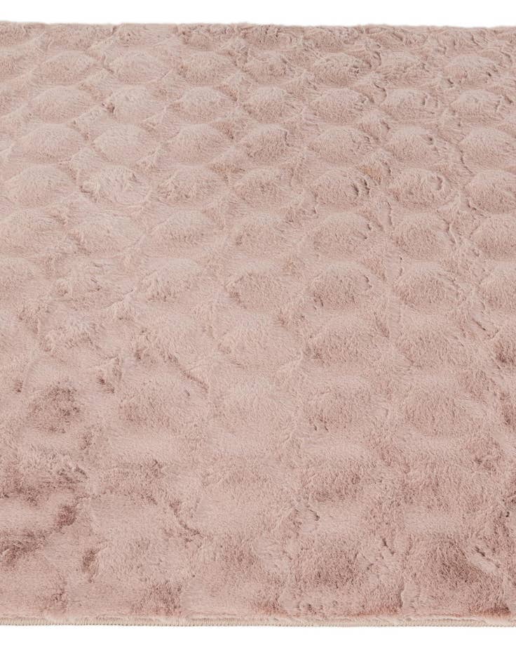 Detail image of  5' 1 x 6' 11 Carved Solid Rabbit Rug