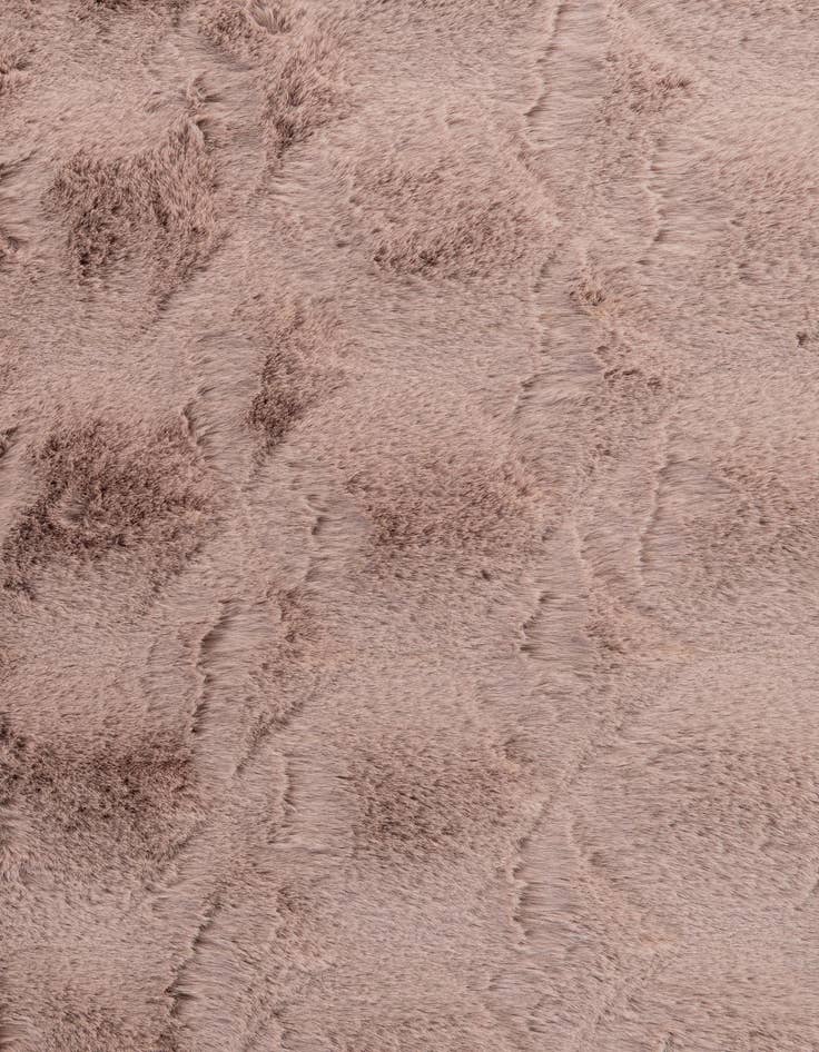 Detail image of  5' 1 x 6' 11 Carved Solid Rabbit Rug