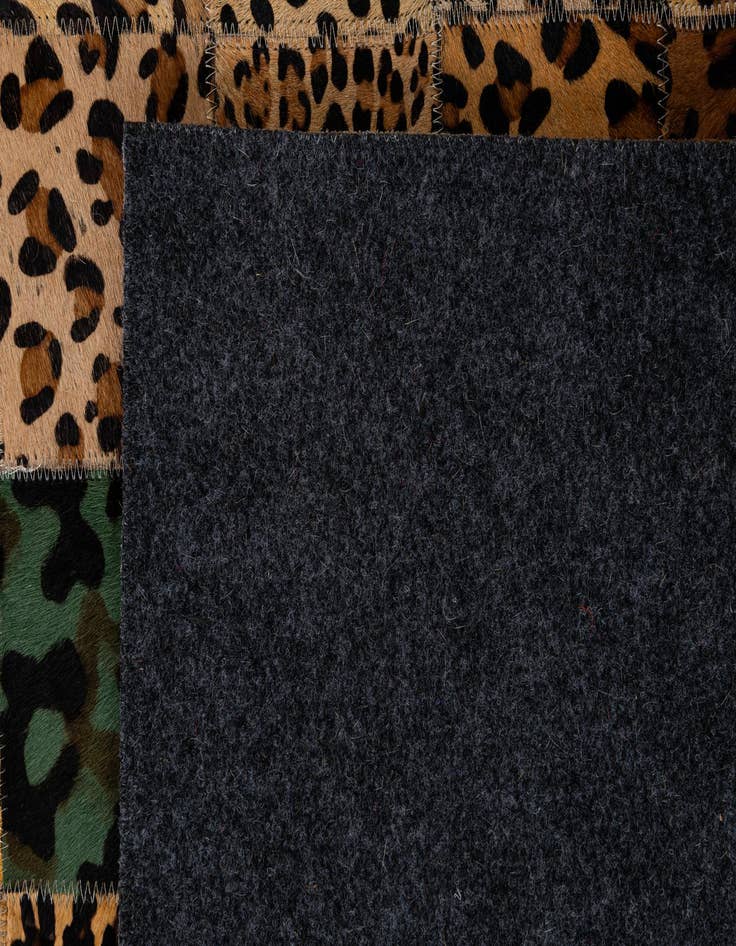 Detail image of  8' x 9' 11 Cowhide - Patchwork Rug