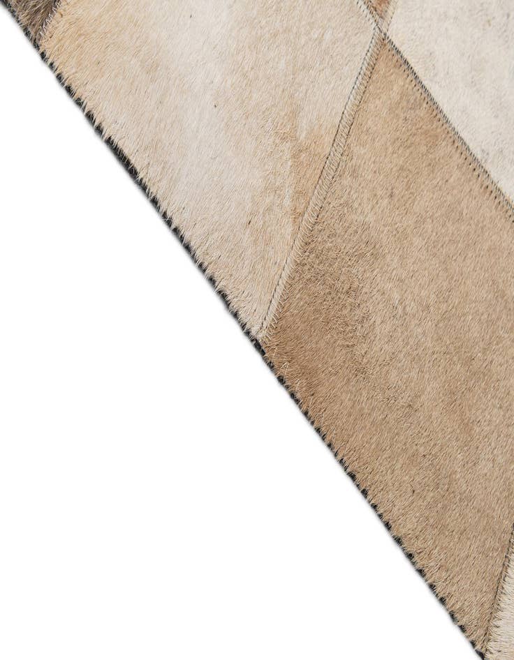 Detail image of  8' 1 x 9' 11 Cowhide - Patchwork Rug