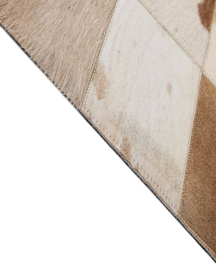 Detail image of  8' 2 x 10' Cowhide - Patchwork Rug