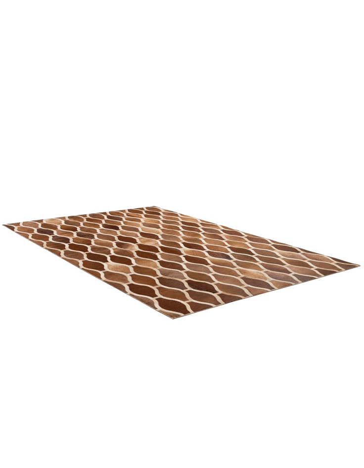 Detail image of  5' x 7' 11 Cowhide - Patchwork Rug