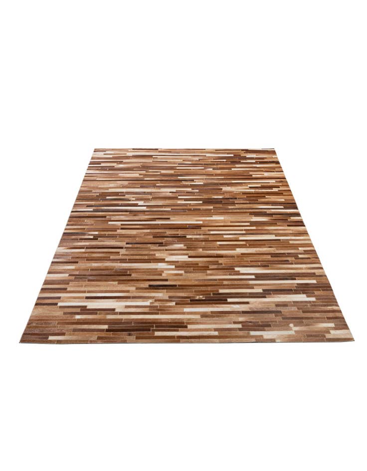 Detail image of  5' x 7' 11 Cowhide - Patchwork Rug