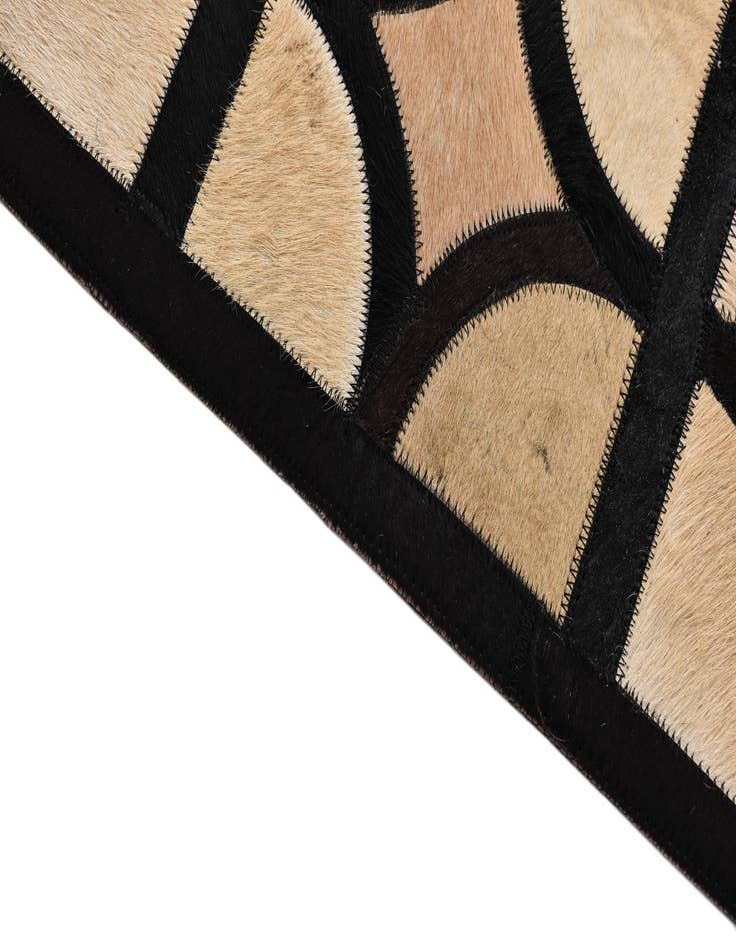 Detail image of  8' x 10' Cowhide Leather Rug