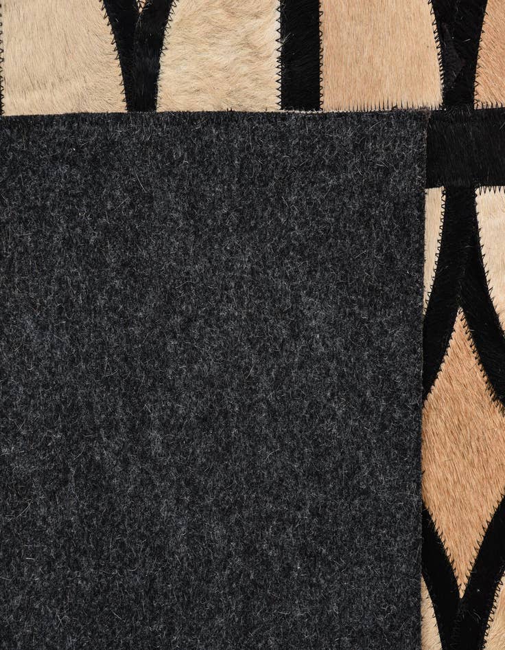 Detail image of  8' 1 x 10' 1 Cowhide Leather Rug