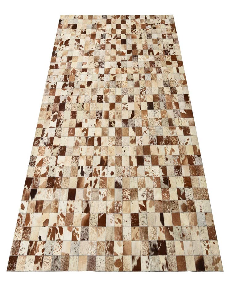 Detail image of  8' x 10' Cowhide Leather Rug