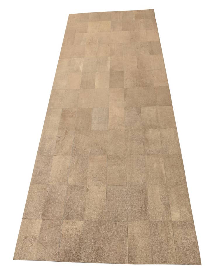 Detail image of  5' 1 x 8' Cowhide Leather Rug