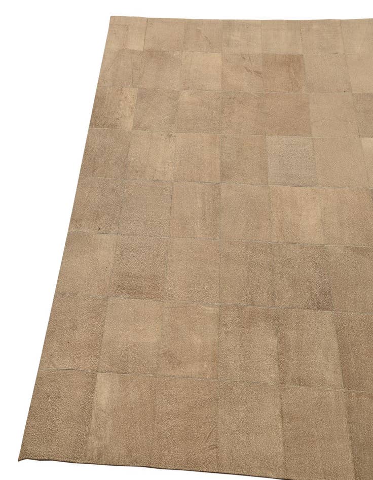 Detail image of  5' 1 x 8' Cowhide Leather Rug