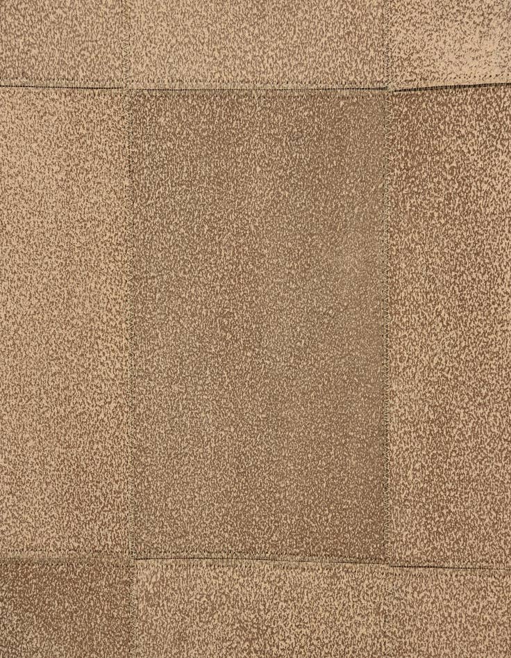 Detail image of  5' 1 x 8' Cowhide Leather Rug