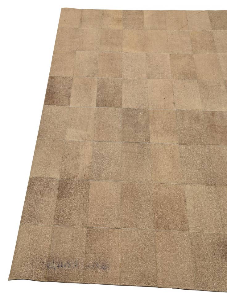 Detail image of  5' 1 x 8' Cowhide Leather Rug