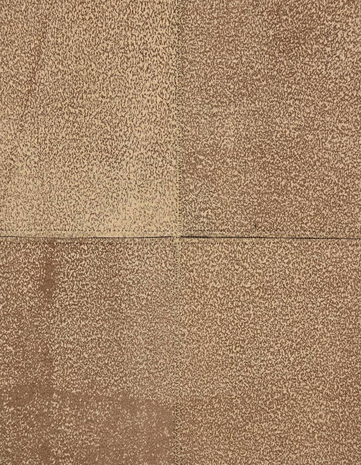 Detail image of  5' 1 x 8' Cowhide Leather Rug