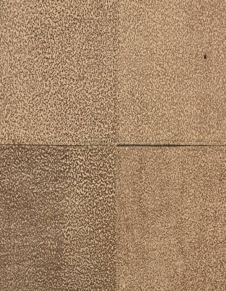 Detail image of  5' 1 x 8' Cowhide Leather Rug