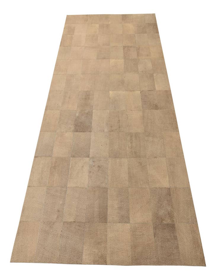 Detail image of  5' 1 x 8' Cowhide Leather Rug