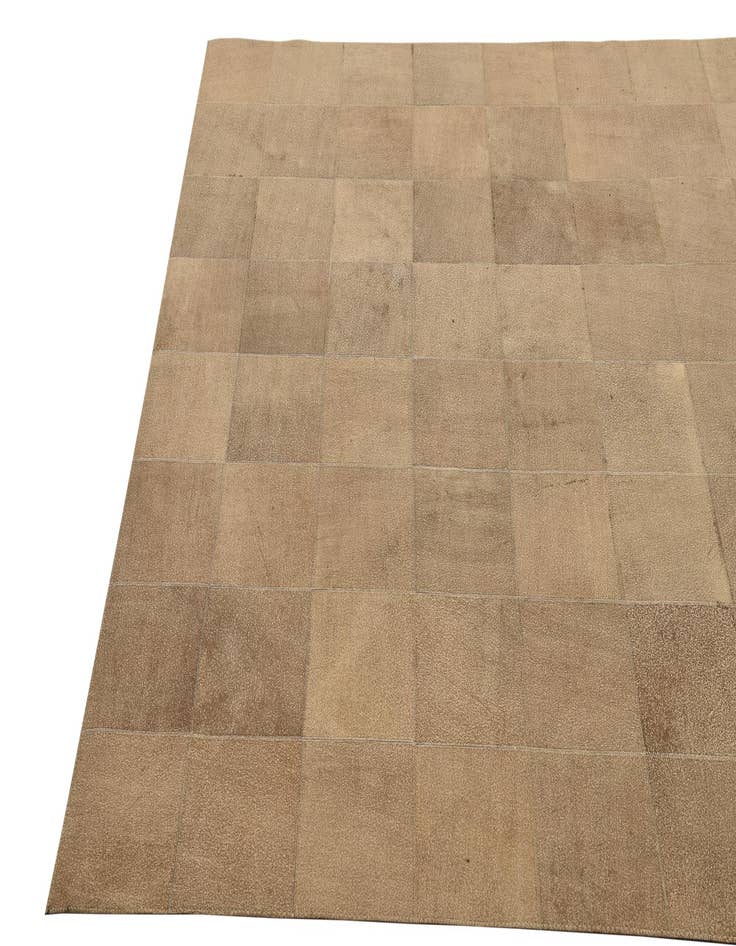 Detail image of  5' 1 x 8' Cowhide Leather Rug