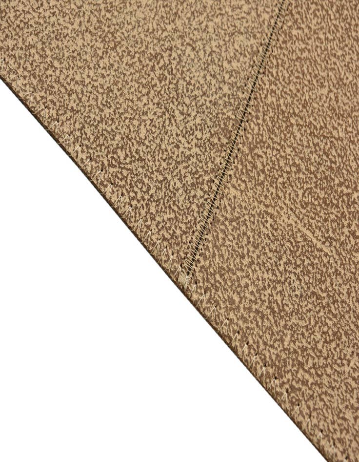 Detail image of  5' 1 x 8' Cowhide Leather Rug